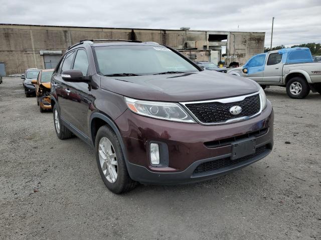 KIA SORENTO LX 2014 with VIN 5XYKT3A67EG440612 - Photo from auction