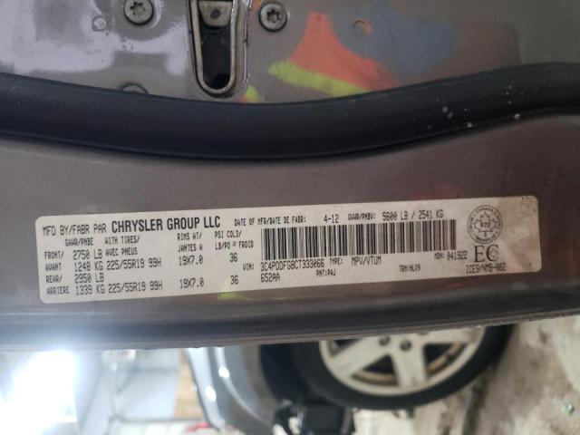 Foto 10 de la subasta – 2012 DODGE JOURNEY R/ con VIN 3C4PDDFG8CT333066