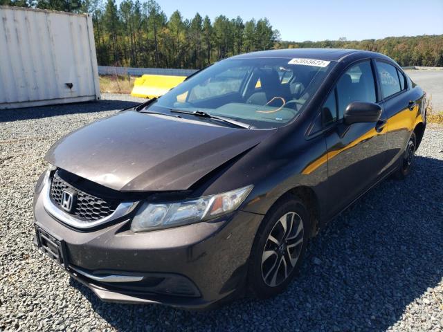 Photo 2 from auction – 2014 HONDA CIVIC EX with VIN 2HGFB2F80EH522029