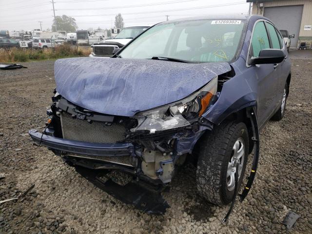 Photo 9 from auction – 2013 HONDA CR-V LX with VIN 2HKRM4H35DH607490
