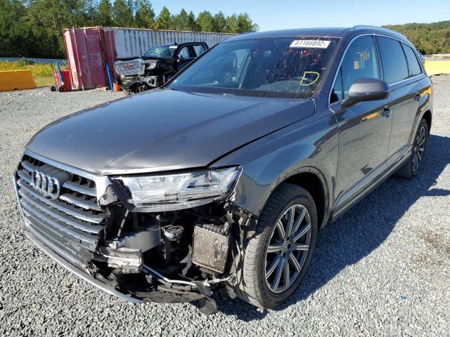Photo 2 from auction – 2017 AUDI Q7 PREMIUM with VIN WA1LAAF74HD039709