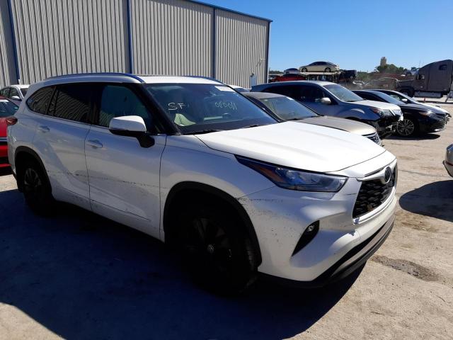 Photo 1 from auction – 2020 TOYOTA HIGHLANDER with VIN 5TDGZRAH9LS018544
