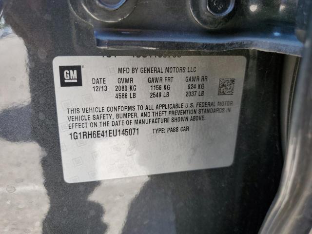 Photo 10 from auction – 2014 CHEVROLET VOLT with VIN 1G1RH6E41EU145071