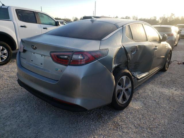 Photo 4 from auction – 2014 KIA OPTIMA HYB with VIN KNAGM4AD1E5076118