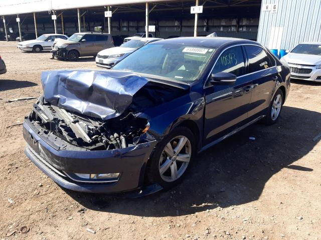 Photo 2 from auction – 2015 VOLKSWAGEN PASSAT S with VIN 1VWAT7A35FC108518