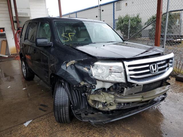HONDA PILOT EXLN 2013 with VIN 5FNYF4H78DB051702 - Photo from auction