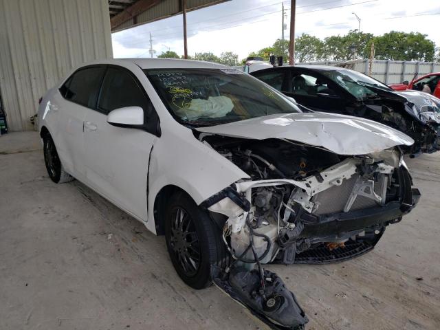 TOYOTA COROLLA L 2014 with VIN 2T1BURHE1EC187568 - Photo from auction