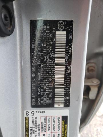 Photo 10 from auction – 2007 TOYOTA COROLLA CE with VIN 2T1BR32E57C744959