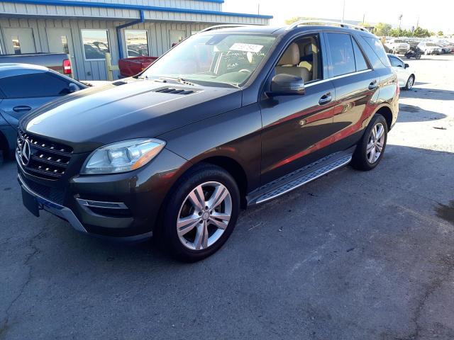Photo 2 from auction – 2014 MERCEDES-BENZ ML 350 with VIN 4JGDA5JB8EA305965