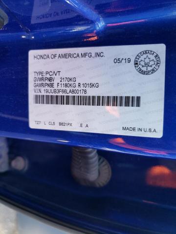 Photo 10 from auction – 2020 ACURA TLX TECHNO with VIN 19UUB3F66LA800178