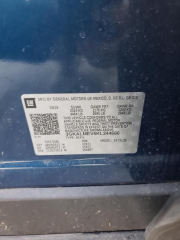 Photo 10 from auction – 2019 GMC TERRAIN SL with VIN 3GKALMEV5KL344666