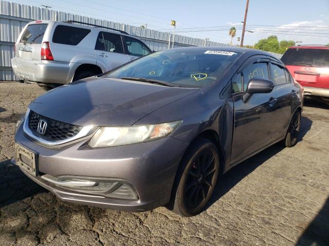 Photo 2 from auction – 2015 HONDA CIVIC LX with VIN 19XFB2F59FE245219
