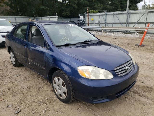 Zdjęcie 1 z aukcji – 2003 TOYOTA COROLLA CE z VIN JTDBR32E030036798