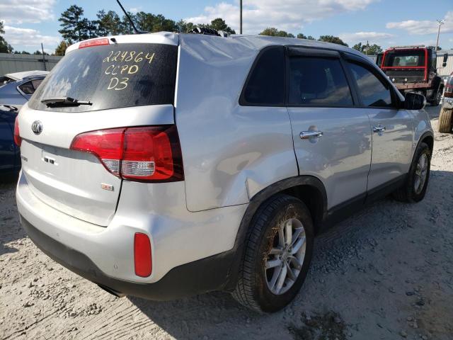 Photo 4 from auction – 2015 KIA SORENTO LX with VIN 5XYKT4A64FG636465