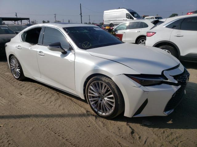 LEXUS IS 300 2022 with VIN JTHDA1D2XN5119358 - Photo from auction