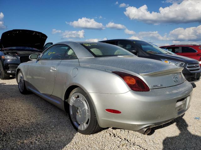 Photo 3 from auction – 2002 LEXUS SC 430 with VIN JTHFN48YX20034879