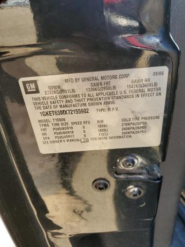 Photo 10 from auction – 2007 GMC ENVOY DENA with VIN 1GKET63MX72155902