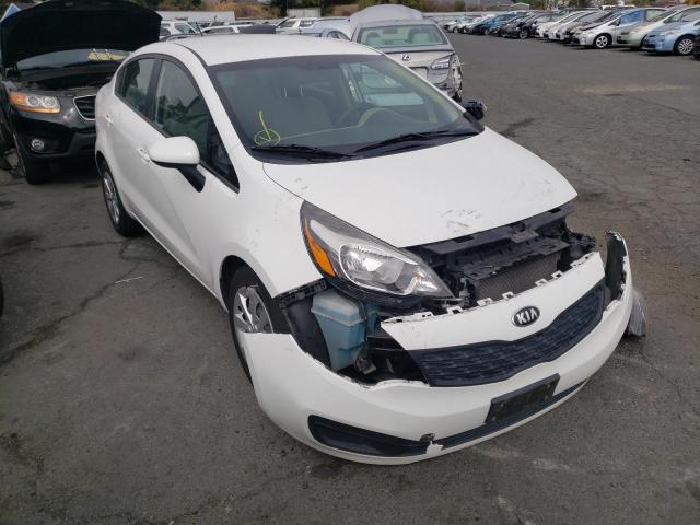 KIA RIO LX 2015 with VIN KNADM4A36F6469960 - Photo from auction