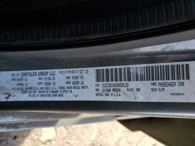 Photo 10 from auction – 2013 CHRYSLER 200 LIMITE with VIN 1C3CCBCG4DN559122