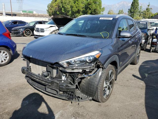 Photo 2 from auction – 2016 HYUNDAI TUCSON LIM with VIN KM8J33A20GU50277