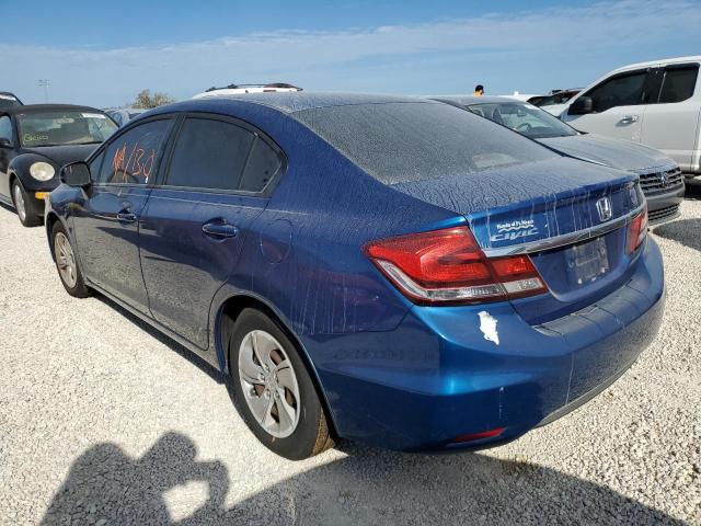 Photo 3 from auction – 2013 HONDA CIVIC LX with VIN 19XFB2F50DE078097