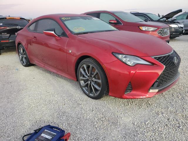 LEXUS RC 350 2022 with VIN JTHGZ5BC9N5025514 - Photo from auction