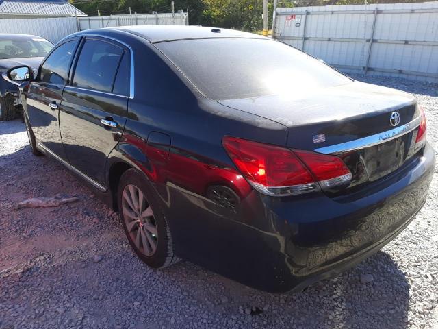 Photo 3 from auction – 2011 TOYOTA AVALON BAS with VIN 4T1BK3DB0BU424897