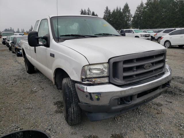 FORD F250 SUPER 2003 with VIN 1FTNX21L03EA89565 - Photo from auction