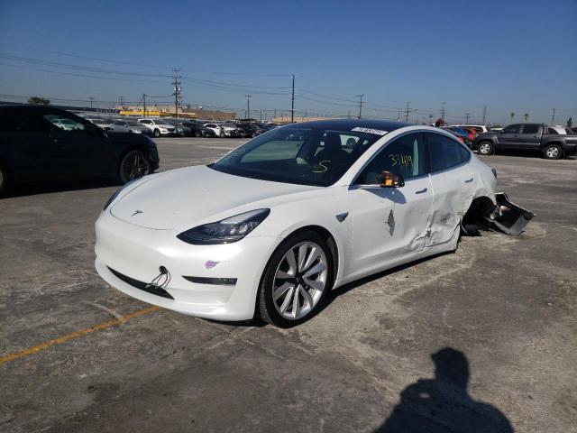 Photo 2 from auction – 2019 TESLA MODEL 3 with VIN 5YJ3E1EB9KF365120