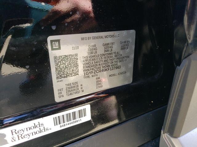 Photo 10 from auction – 2019 CADILLAC XT4 PREMIU with VIN 1GYFZCR46KF137963