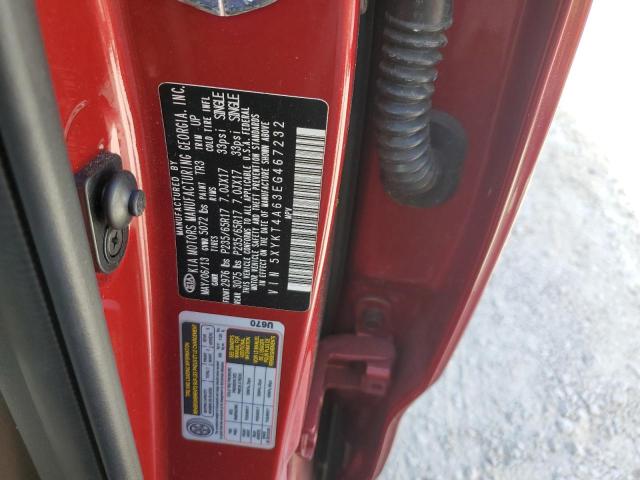 Photo 10 from auction – 2014 KIA SORENTO LX with VIN 5XYKT4A63EG467232