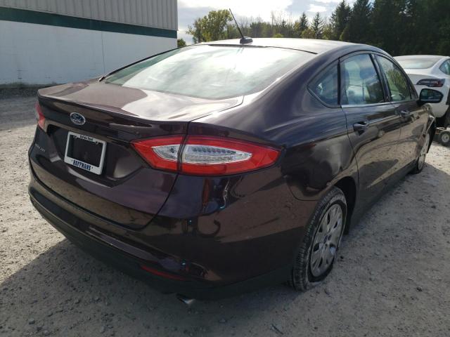Photo 4 from auction – 2013 FORD FUSION S with VIN 3FA6P0G76DR117649