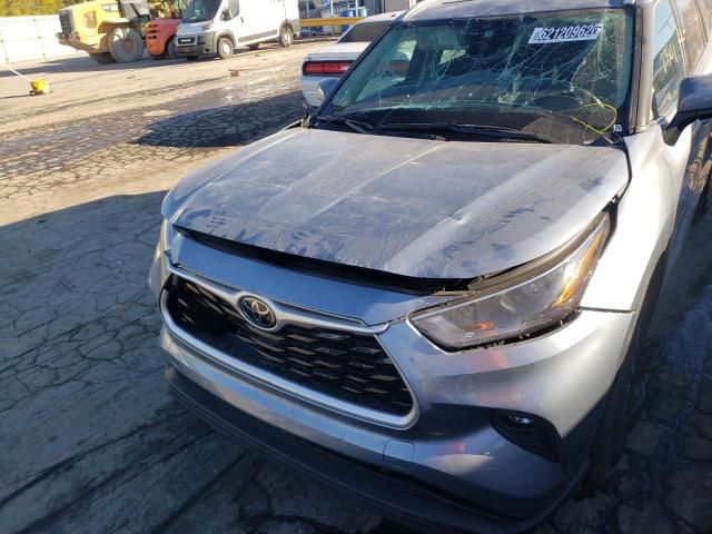 Photo 9 from auction – 2022 TOYOTA HIGHLANDER with VIN 5TDGZRAH6NS113436