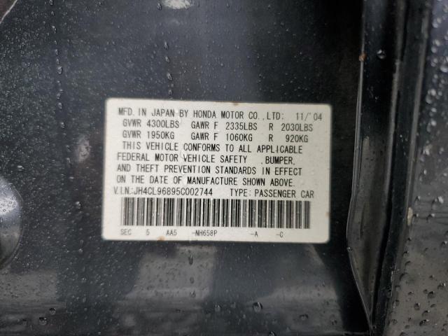 Photo 10 from auction – 2005 ACURA TSX with VIN JH4CL96895C002744