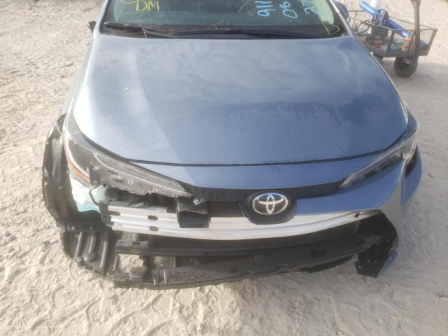 Photo 9 from auction – 2022 TOYOTA COROLLA LE with VIN 5YFEPMAE4NP314833