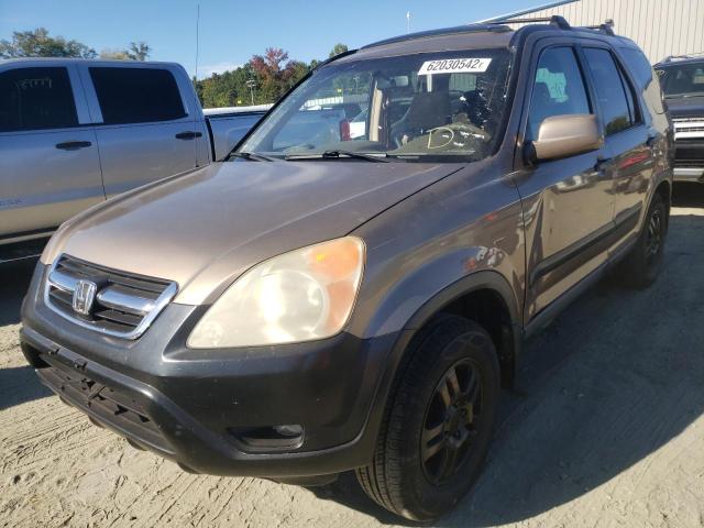 Photo 2 from auction – 2004 HONDA CR-V EX with VIN SHSRD78854U203738