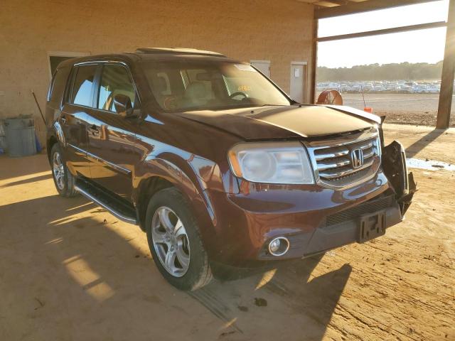 HONDA PILOT EXL 2012 with VIN 5FNYF3H51CB008083 - Photo from auction