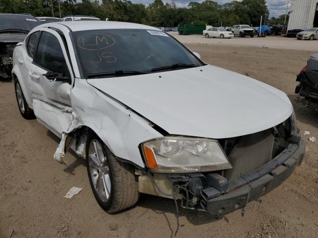 DODGE AVENGER SX 2012 with VIN 1C3CDZEG8CN316351 - Photo from auction