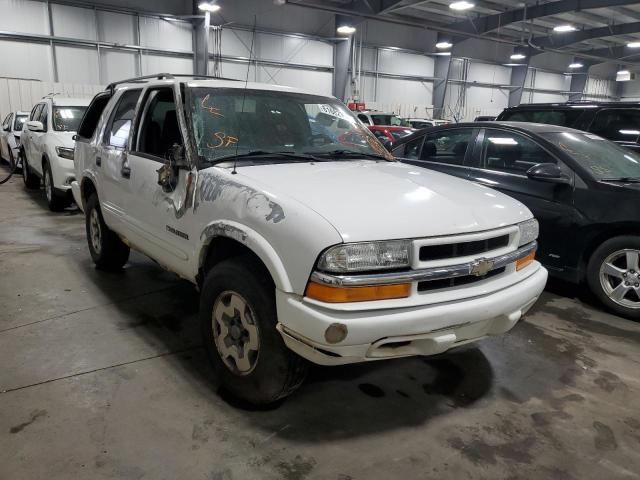 CHEVROLET BLAZER 2002 with VIN 1GNDT13W02K160117 - Photo from auction