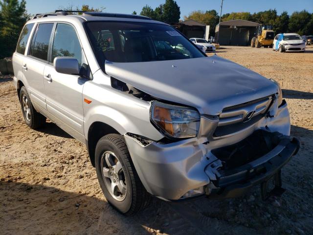 HONDA PILOT EX 2006 with VIN 2HKYF18596H562207 - Photo from auction