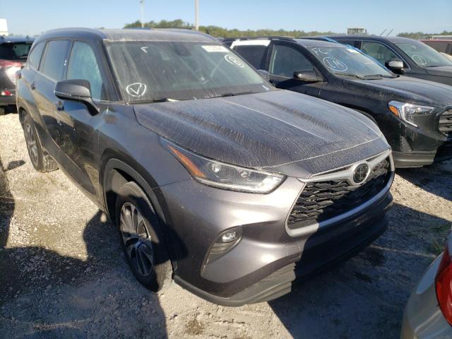 Photo 1 from auction – 2021 TOYOTA HIGHLANDER with VIN 5TDGZRAH9MS530726