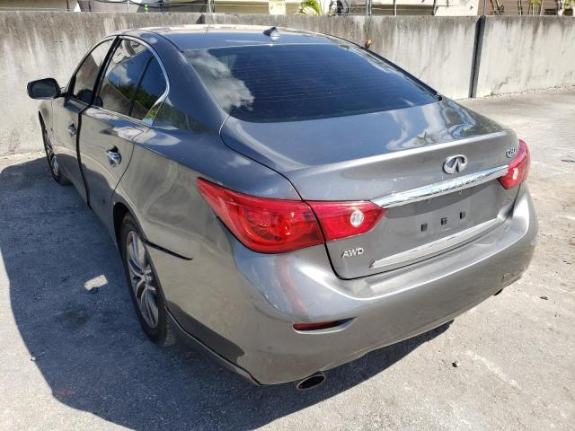 Photo 3 from auction – 2015 INFINITI Q50 BASE with VIN JN1BV7AR9FM415287