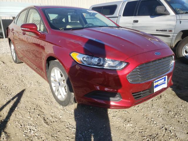 FORD FUSION SE 2014 with VIN 3FA6P0H71ER352556 - Photo from auction