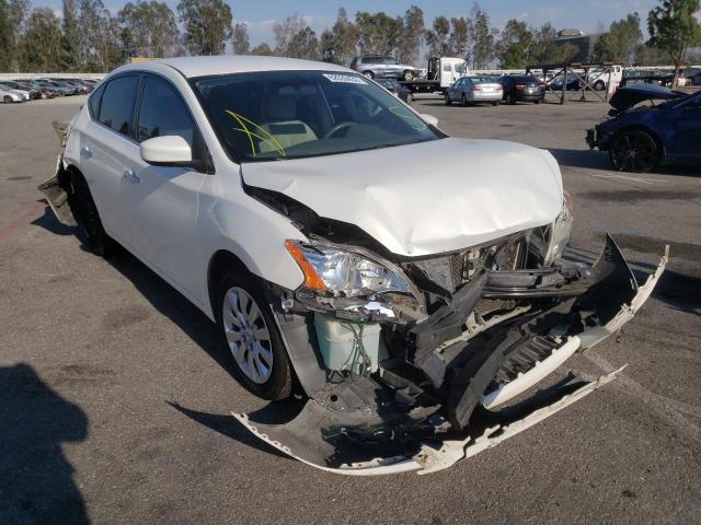 NISSAN SENTRA S 2013 with VIN 3N1AB7AP4DL632322 - Photo from auction