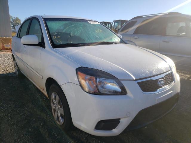 KIA RIO LX 2010 with VIN KNADH4A38A6610184 - Photo from auction
