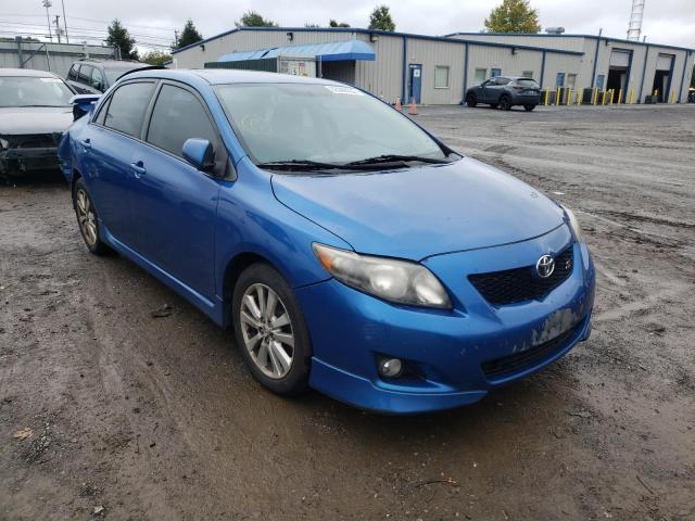 TOYOTA COROLLA BA 2010 with VIN 2T1BU4EE4AC448094 - Photo from auction