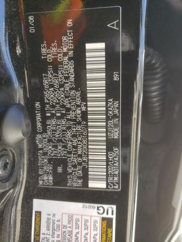Photo 10 from auction – 2008 LEXUS GX 470 with VIN JTJBT20X080160719