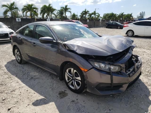 HONDA CIVIC LX 2017 with VIN 19XFC2F50HE043031 - Photo from auction