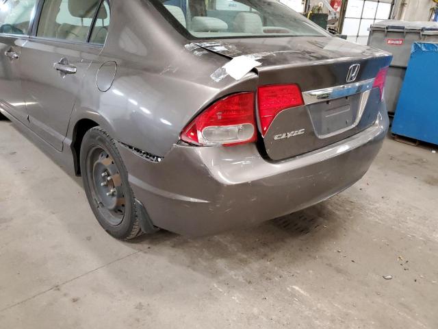Photo 9 from auction – 2010 HONDA CIVIC LX with VIN 19XFA1F5XAE006168