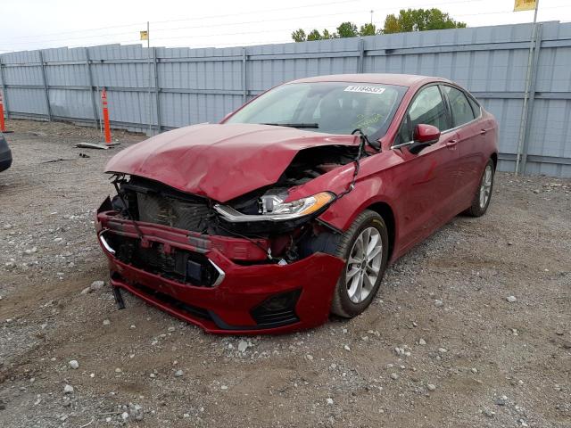 Photo 2 from auction – 2020 FORD FUSION SE with VIN 3FA6P0HD4LR148904